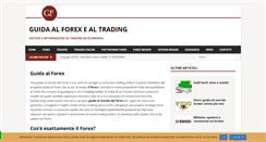 Desktop Screenshot of guidaalforex.com